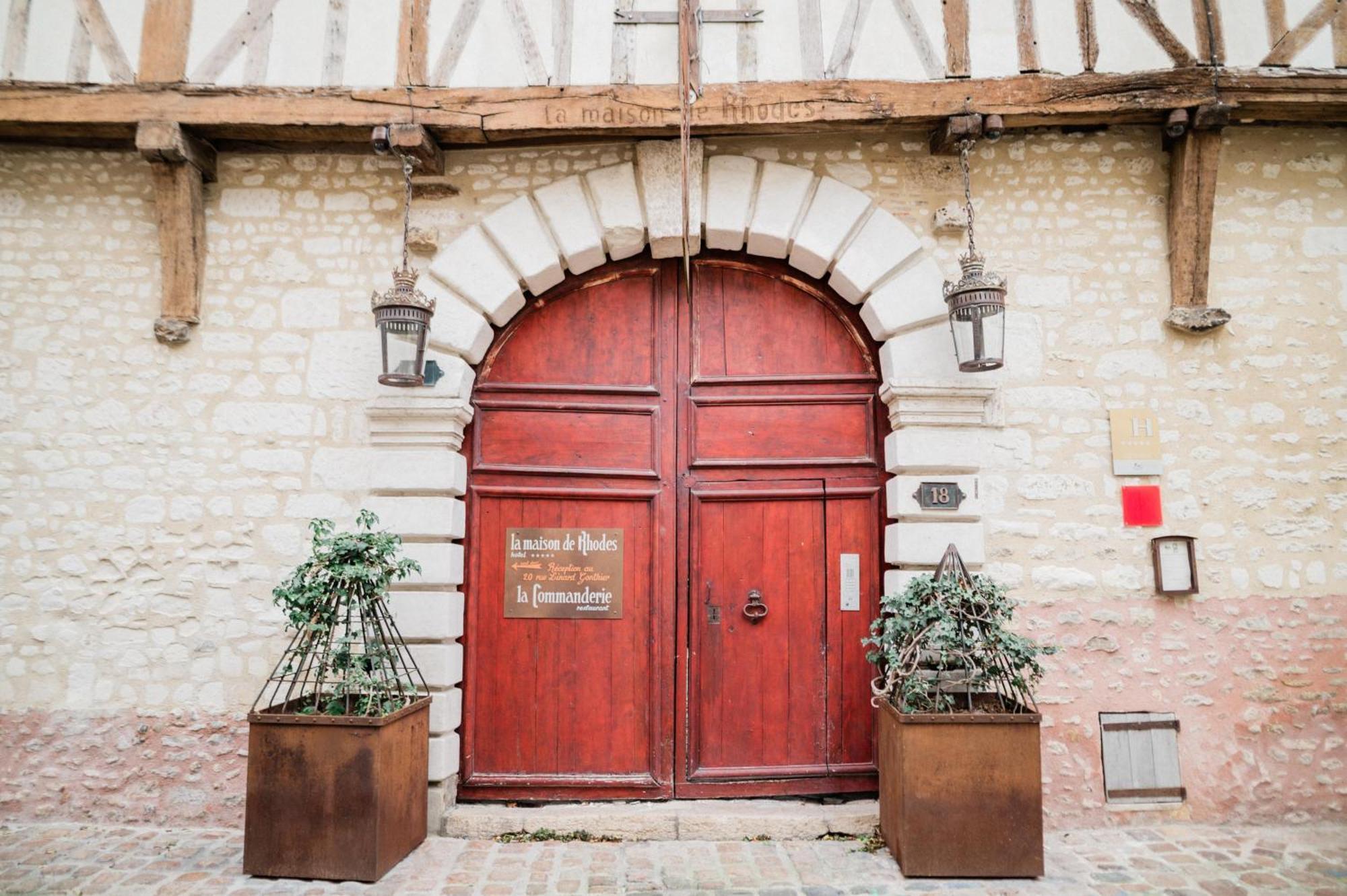 La Maison De Rhodes Hotel & Spa Troyes Bagian luar foto